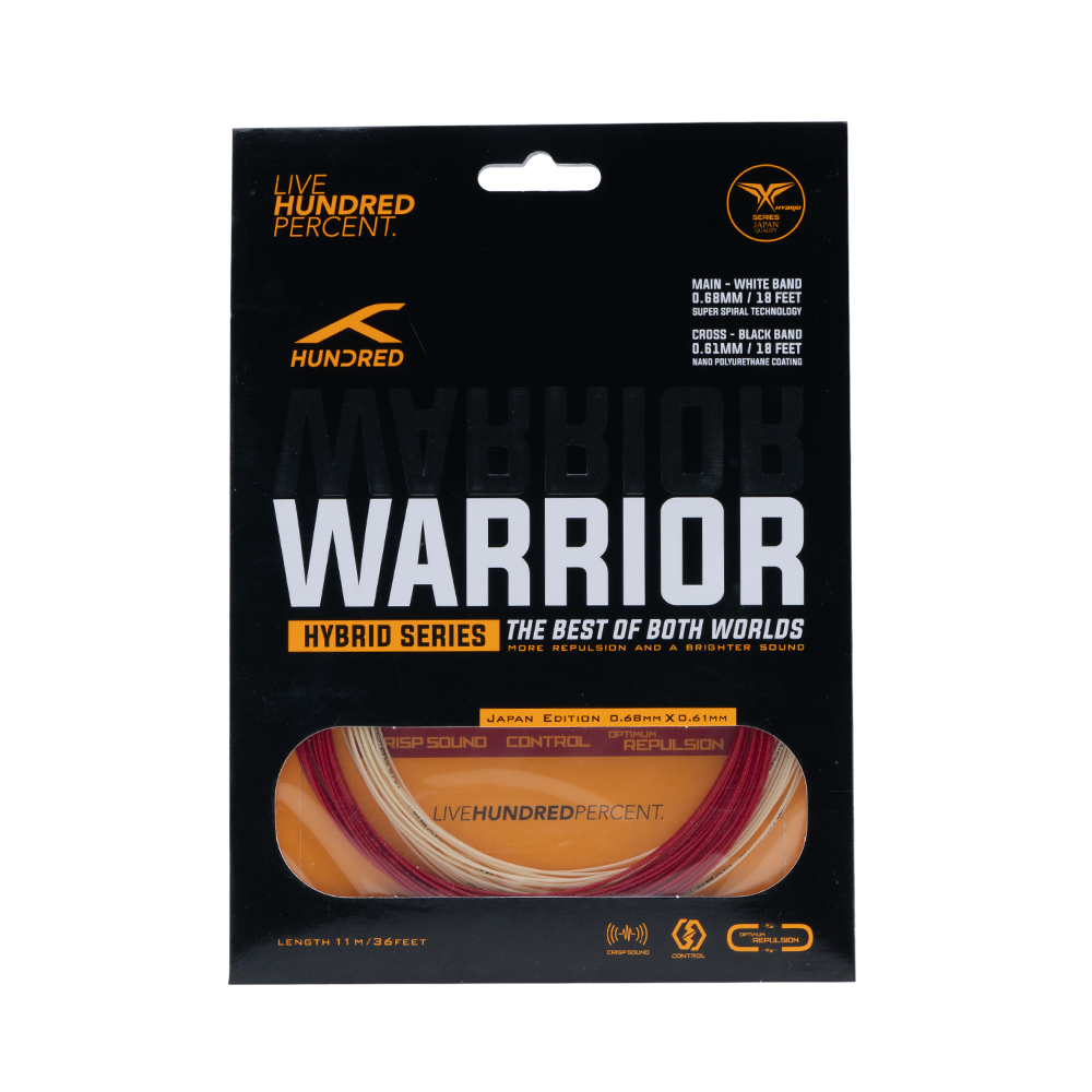 HYBRID WARRIOR - 0.61 FORMULA 1 RED & 0.68 PEARL WHITE