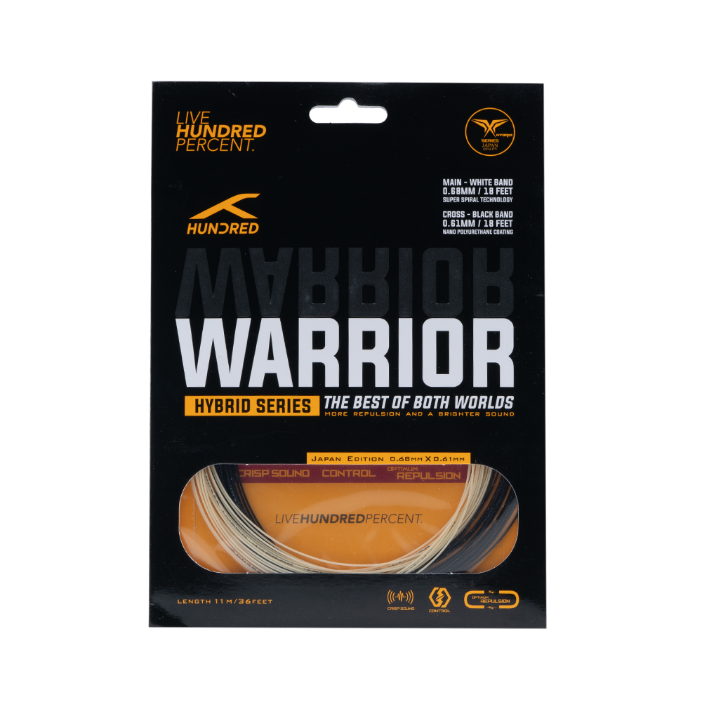 HYBRID WARRIOR - 0.61 GRAPHITE BLACK+0.68 PEARL WHITE