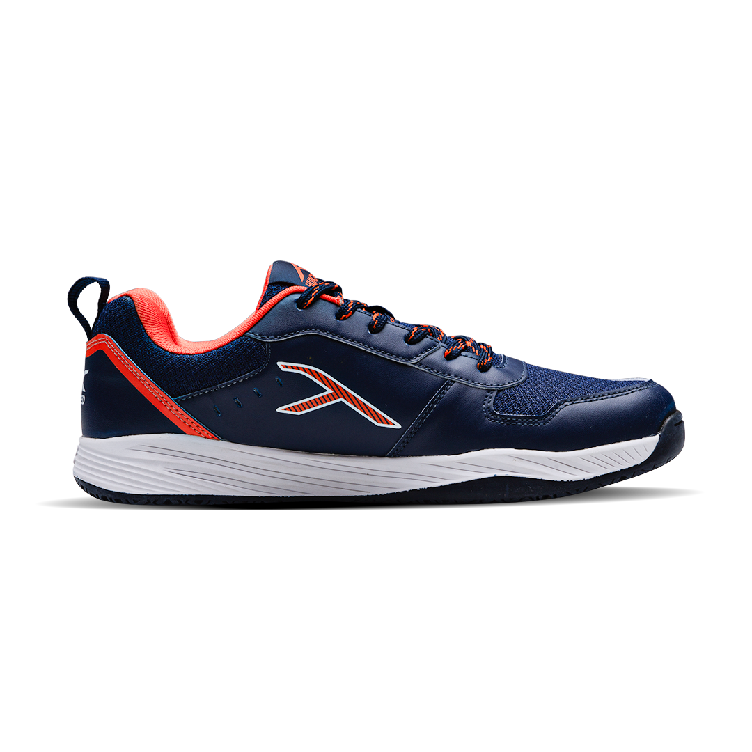 Court Shield-Navy/Orange/White