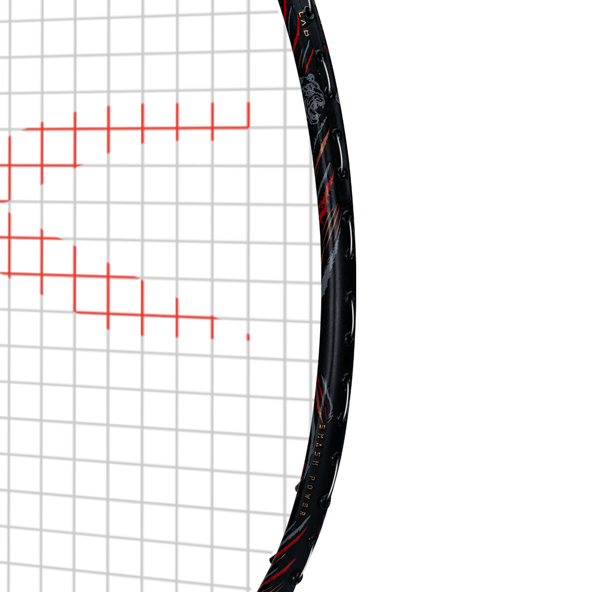 Hundred MegaForce Black Strung Badminton Racket