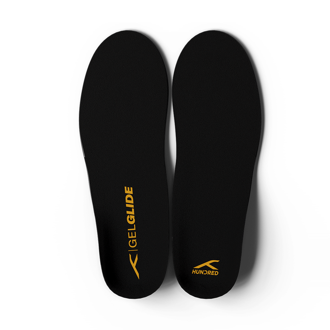 GELGLIDE INSOLE - BLACK/ORANGE