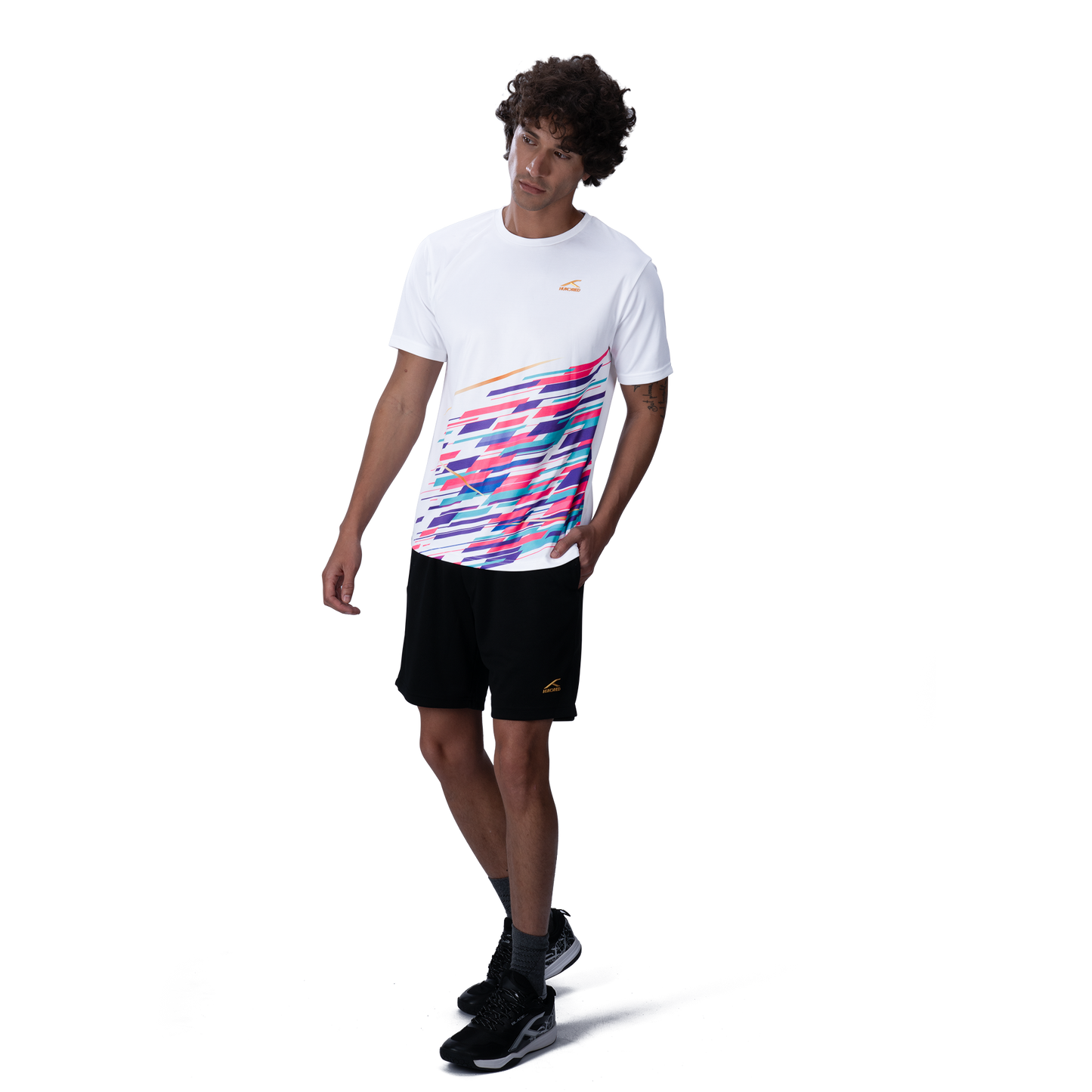 Air Crush T-Shirt - WHITE/GOLD