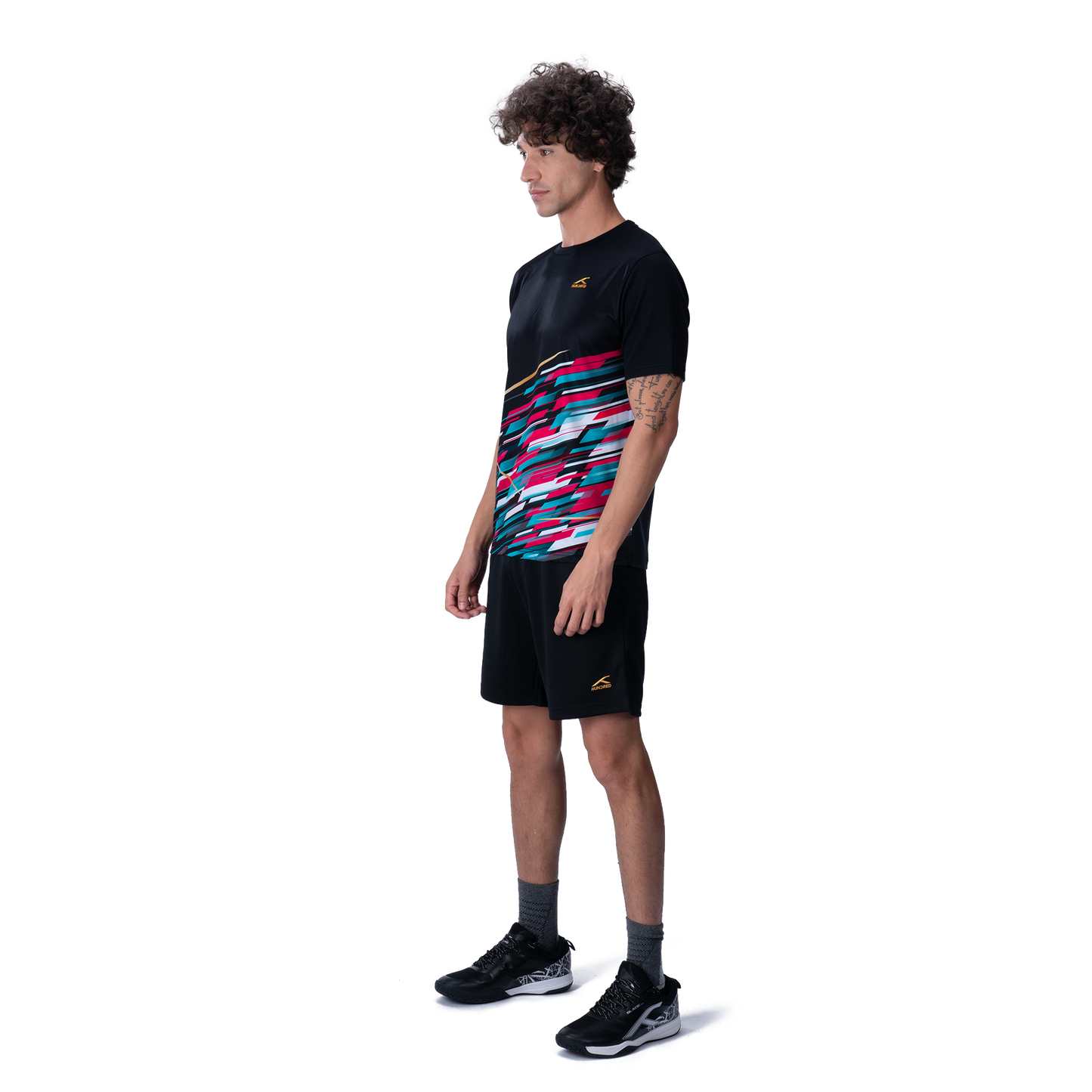 Air Crush T-Shirt - BLACK/GOLD