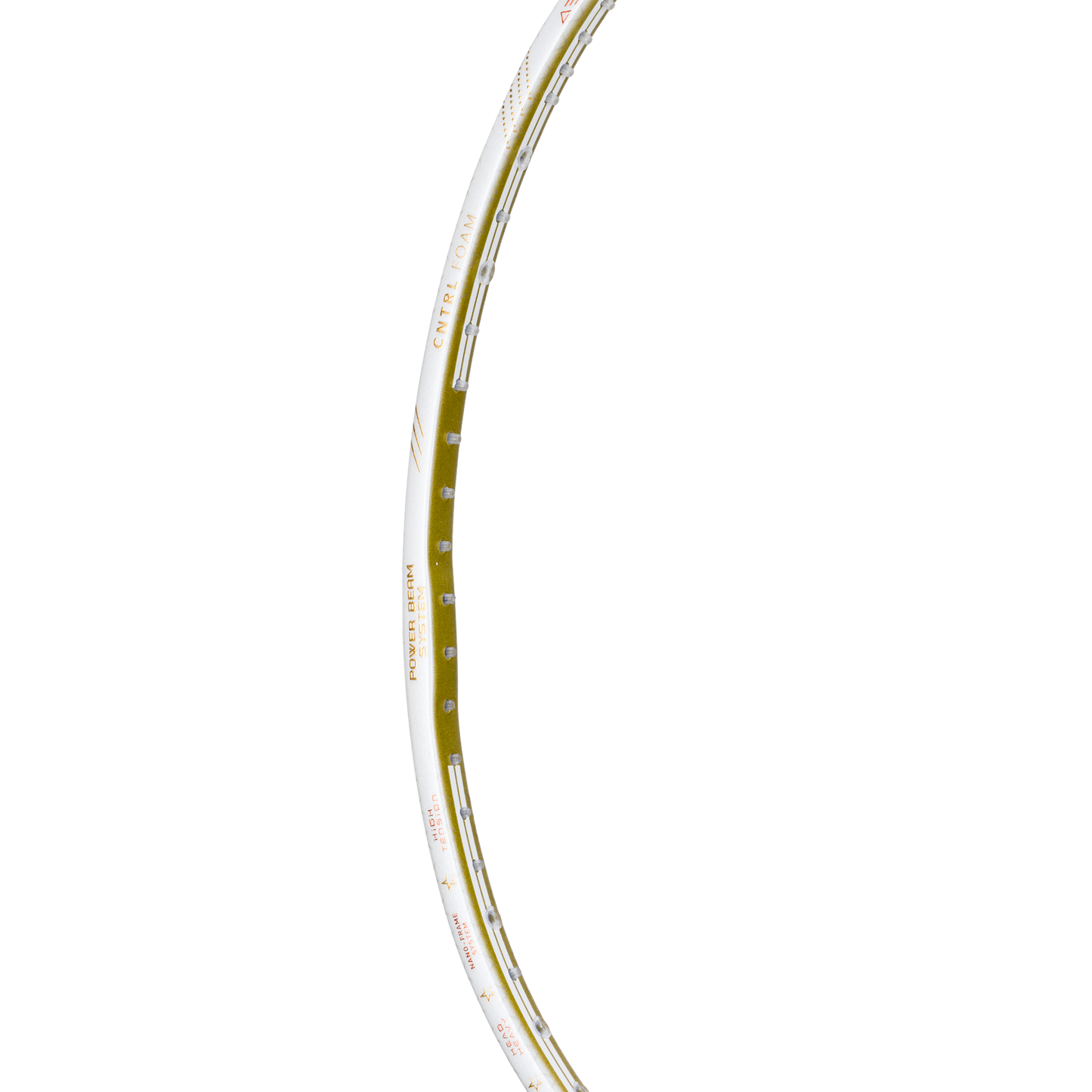 IONIQ 80 LTD - WHITE/GOLD (UNSTRUNG)