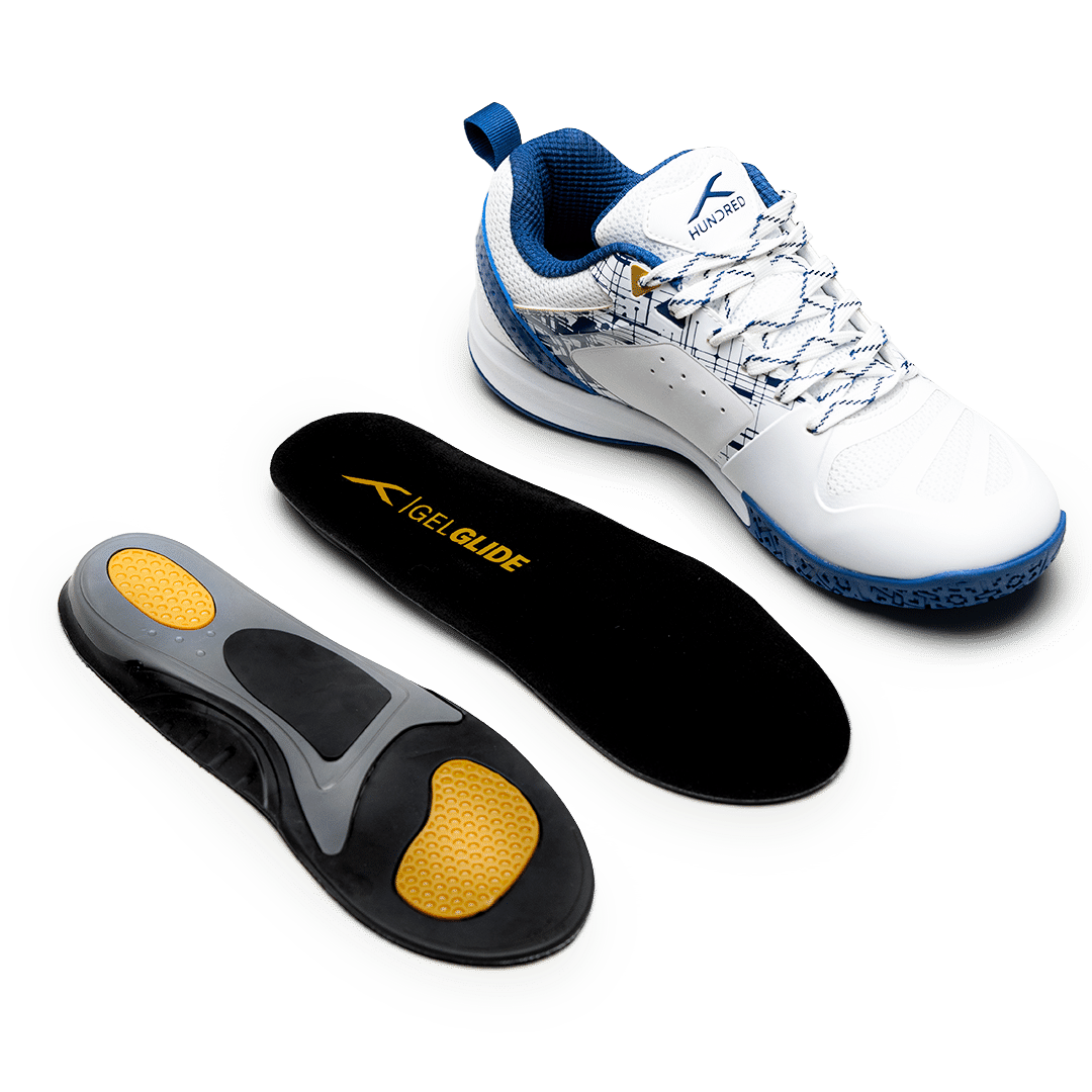 GELGLIDE INSOLE - BLACK/ORANGE