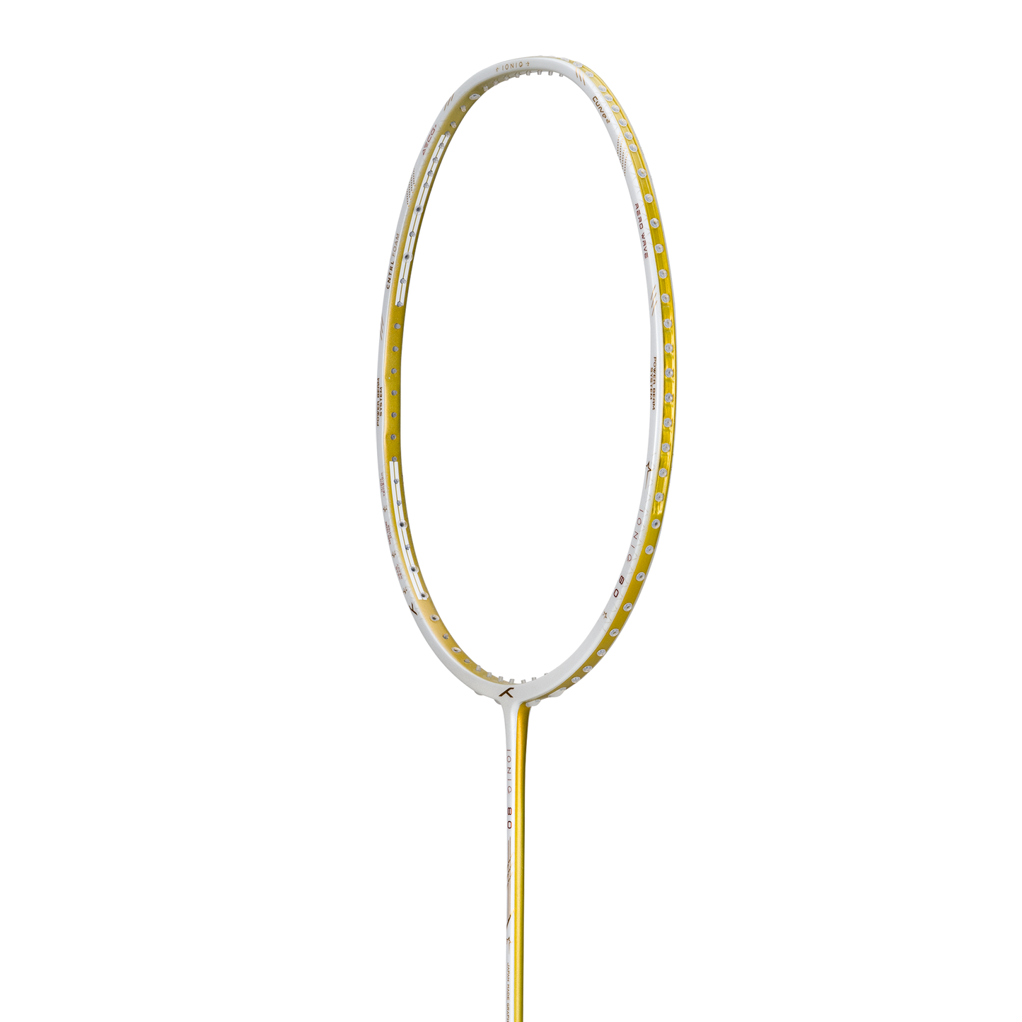 IONIQ 80 LTD - WHITE/GOLD (UNSTRUNG)