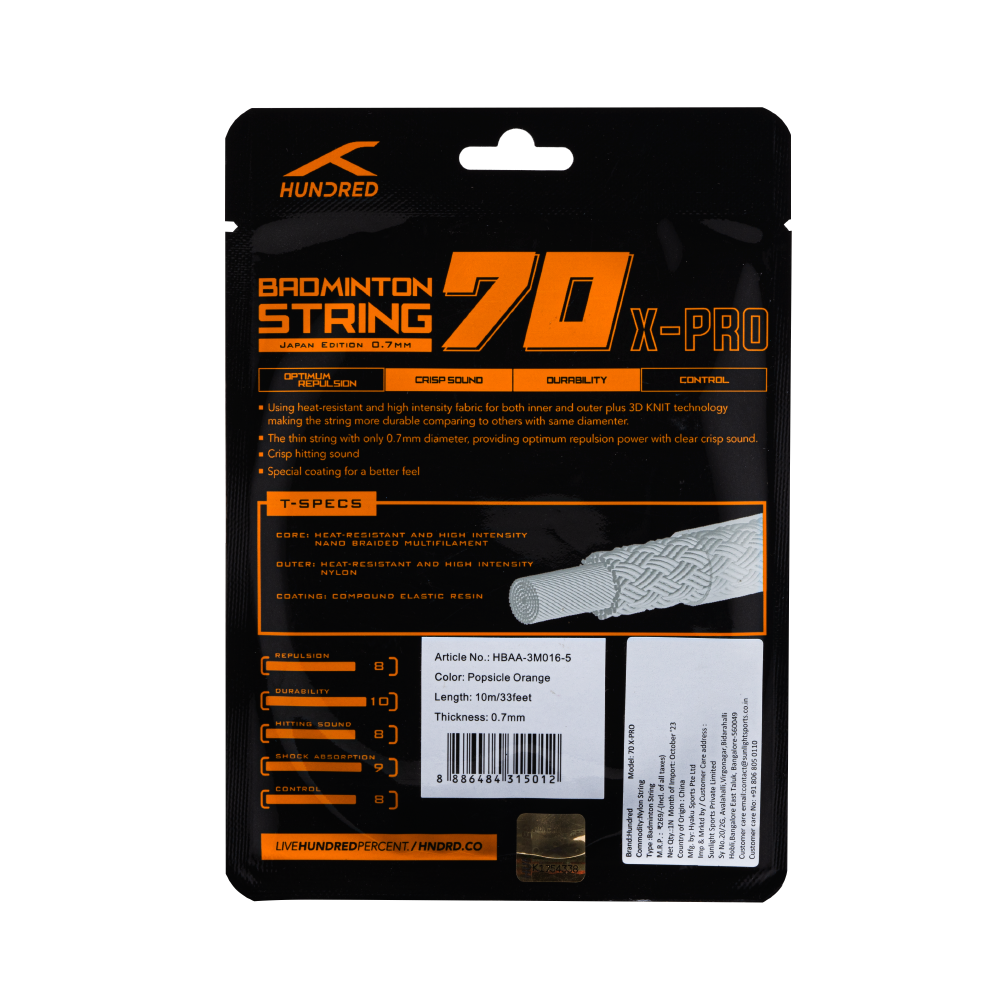 70 X PRO- POPSICLE ORANGE