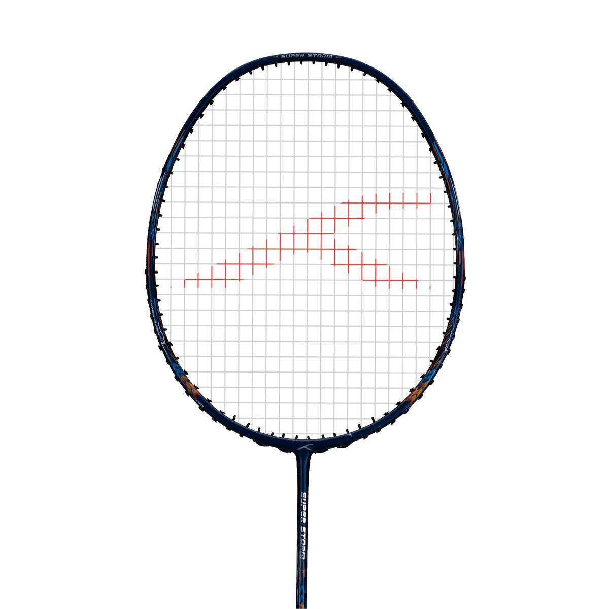 Hundred SuperStorm Strung Badminton Racket (Navy)