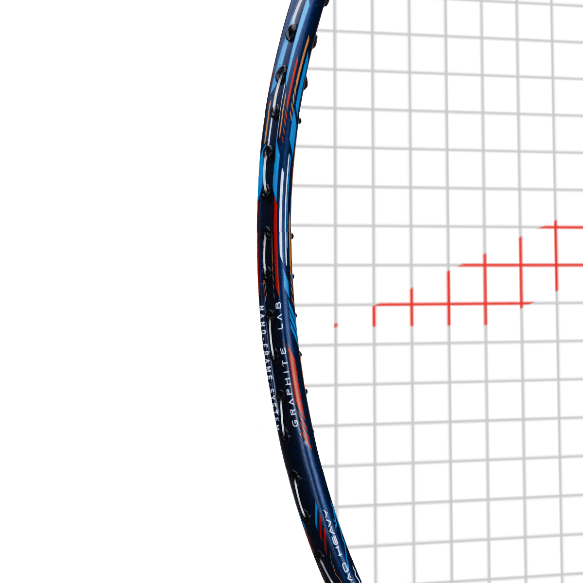 Hundred SuperStorm Strung Badminton Racket (Navy)