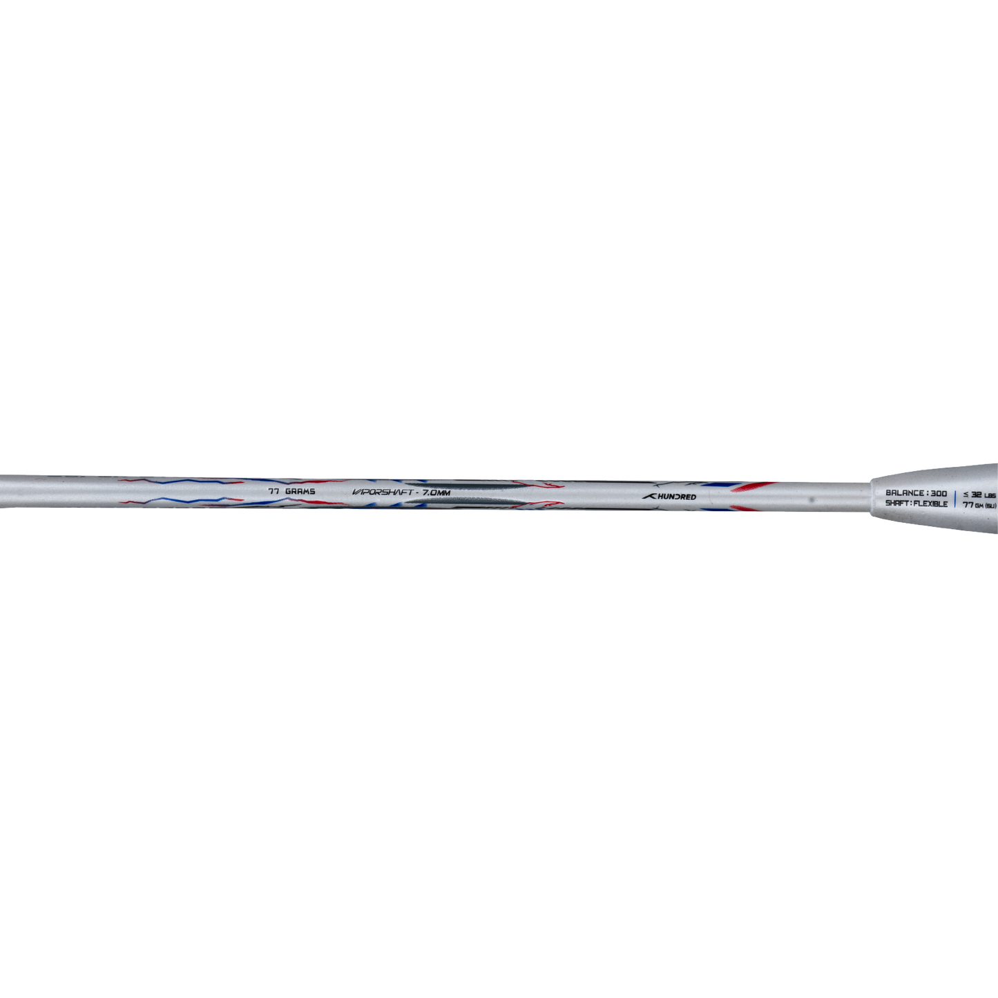 Super Storm Strung Badminton Racket (White)