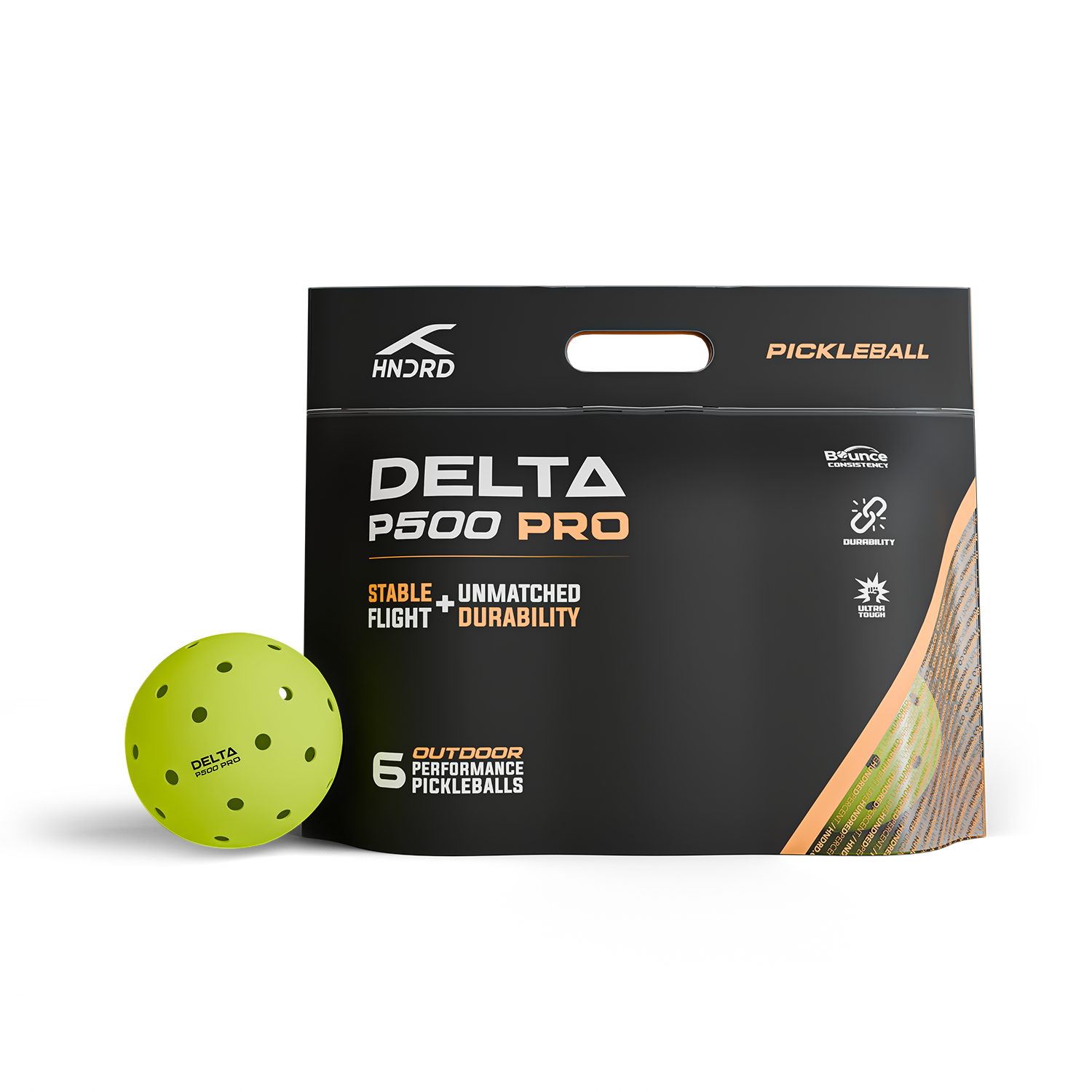 DELTA P500 PRO (PACK OF 6) - NEON YELLOW