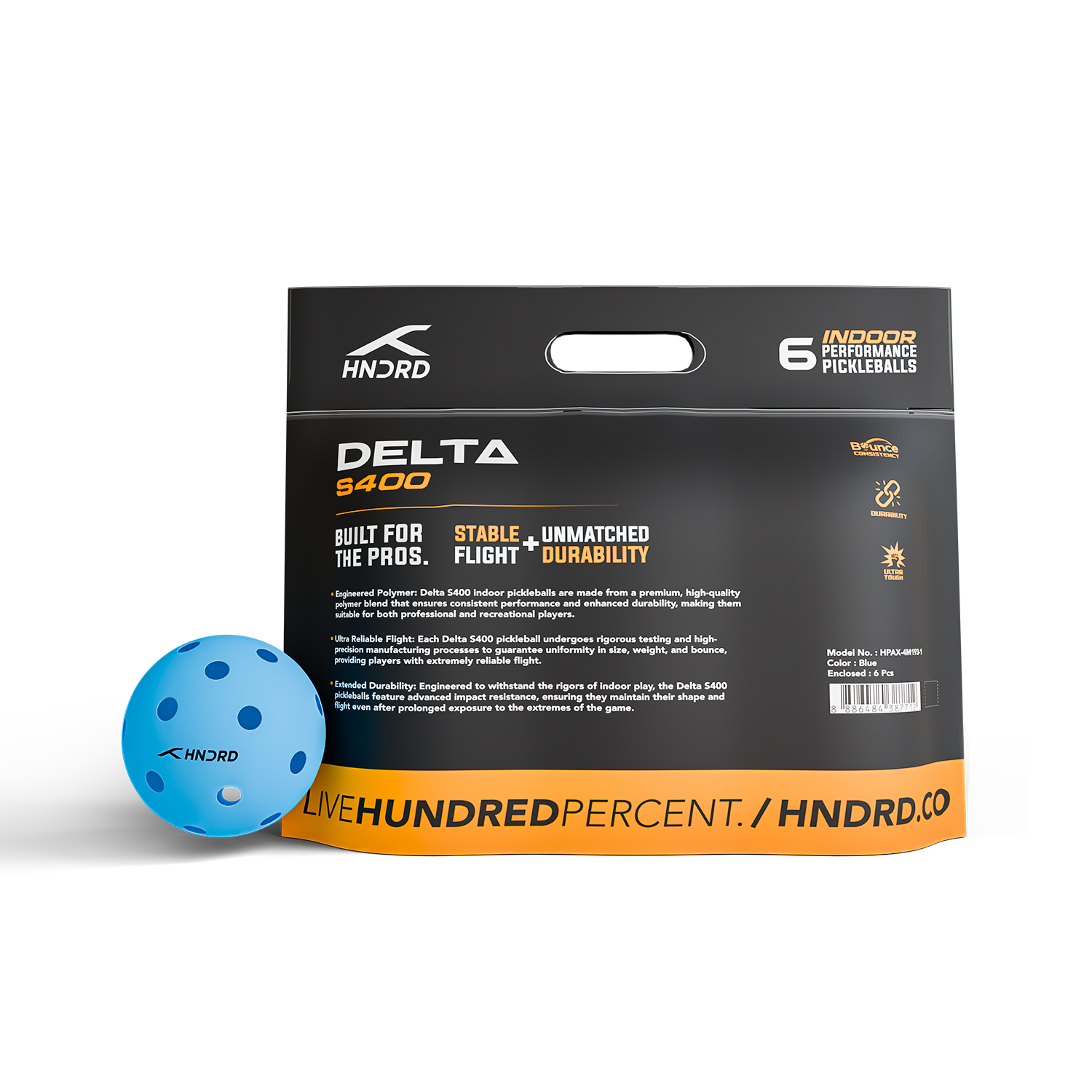 DELTA S400 (PACK OF 6) - BLUE