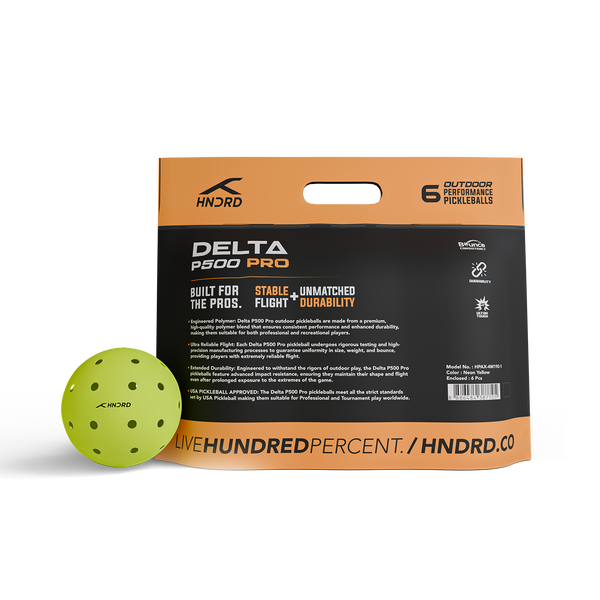 DELTA P500 PRO (PACK OF 6) - NEON YELLOW