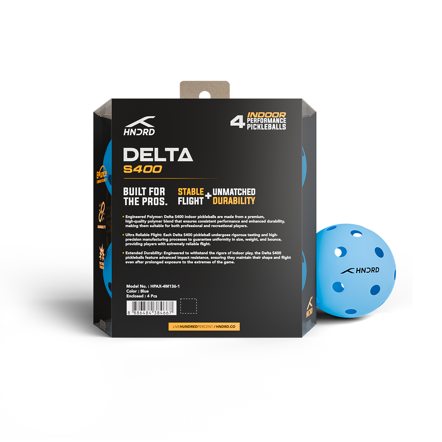 DELTA S400 (PACK OF 4) - BLUE