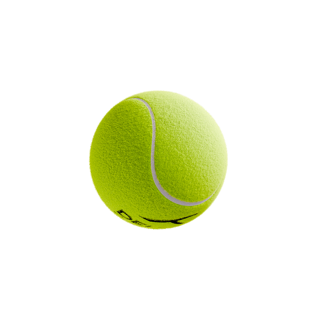 Single Delta 6 Core Cricket Tennis Balls (Yellow)