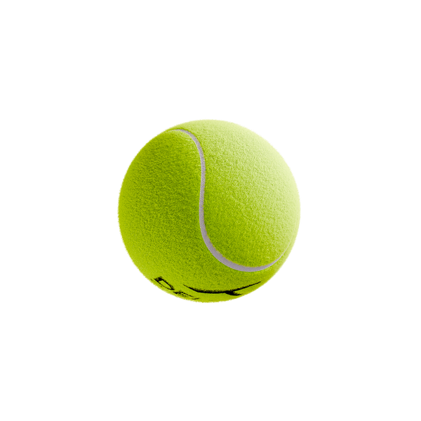 Single Delta 6 Core Cricket Tennis Balls (Yellow)