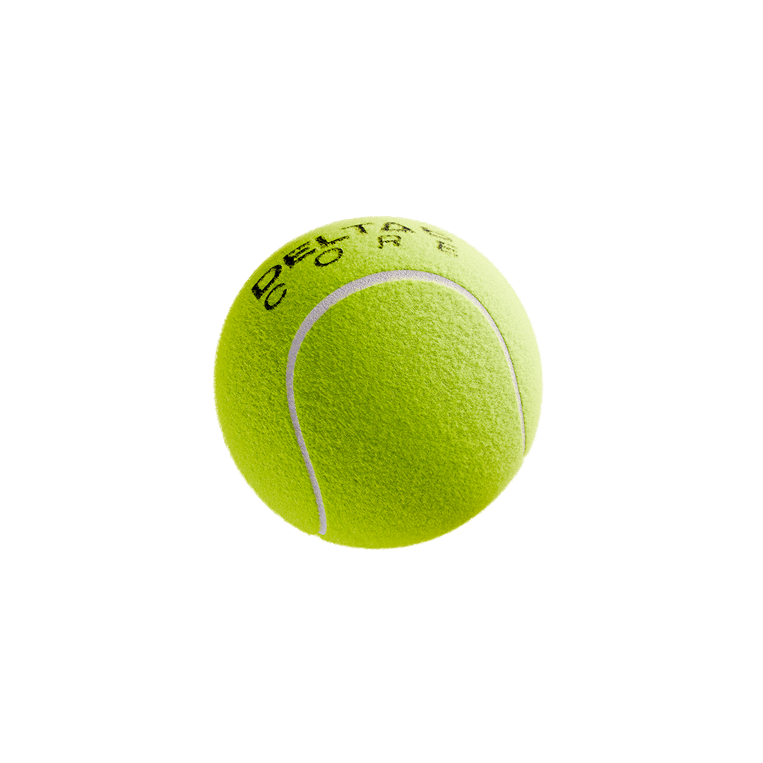 Single Delta 6 Core Cricket Tennis Balls (Yellow)