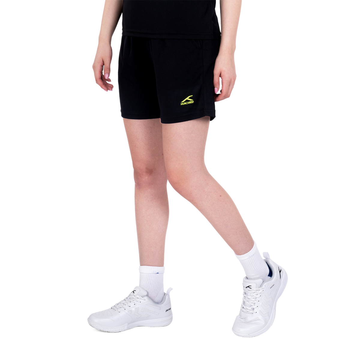 Training Shorts-Black/Lime