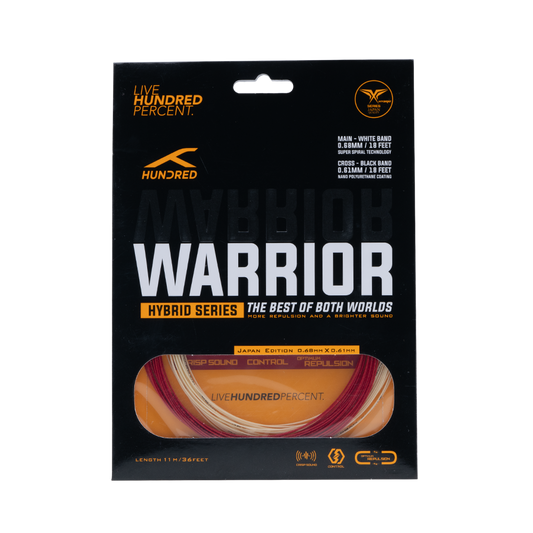 HYBRID WARRIOR - 0.61 FORMULA 1 RED & 0.68 PEARL WHITE
