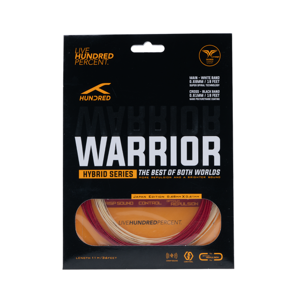 HYBRID WARRIOR - 0.61 FORMULA 1 RED & 0.68 PEARL WHITE