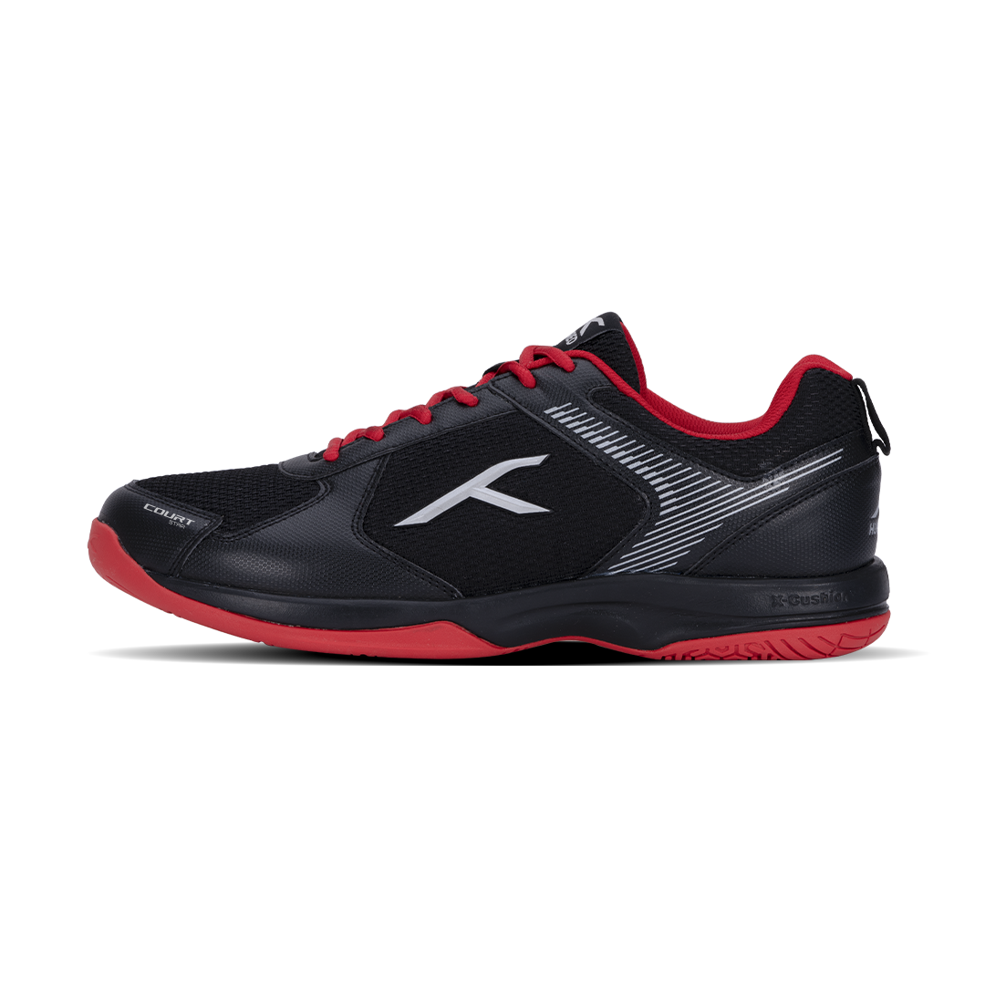 Court Star (Black/Red)