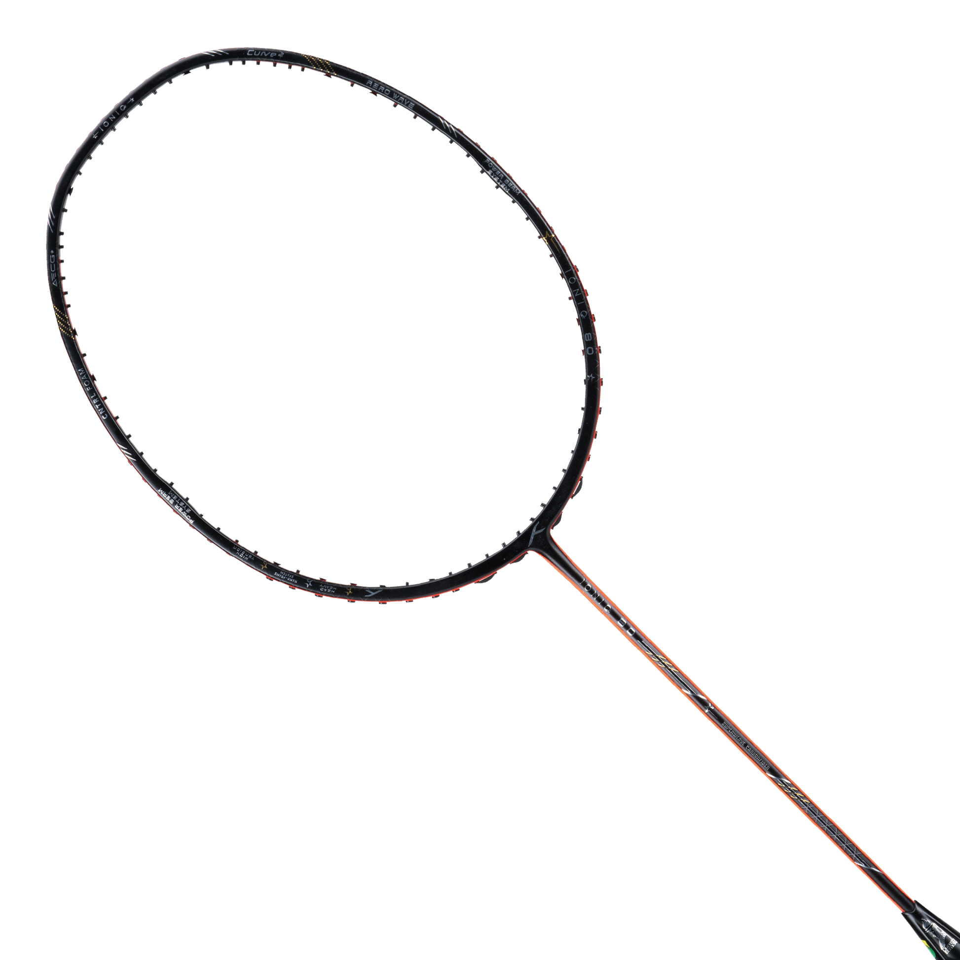 IONIQ 80 LTD - BLACK/ORANGE RED (UNSTRUNG)