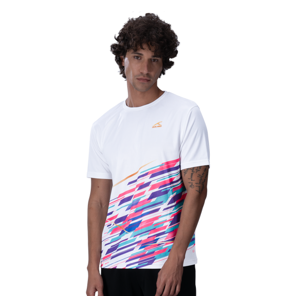 Air Crush T-Shirt - WHITE/GOLD