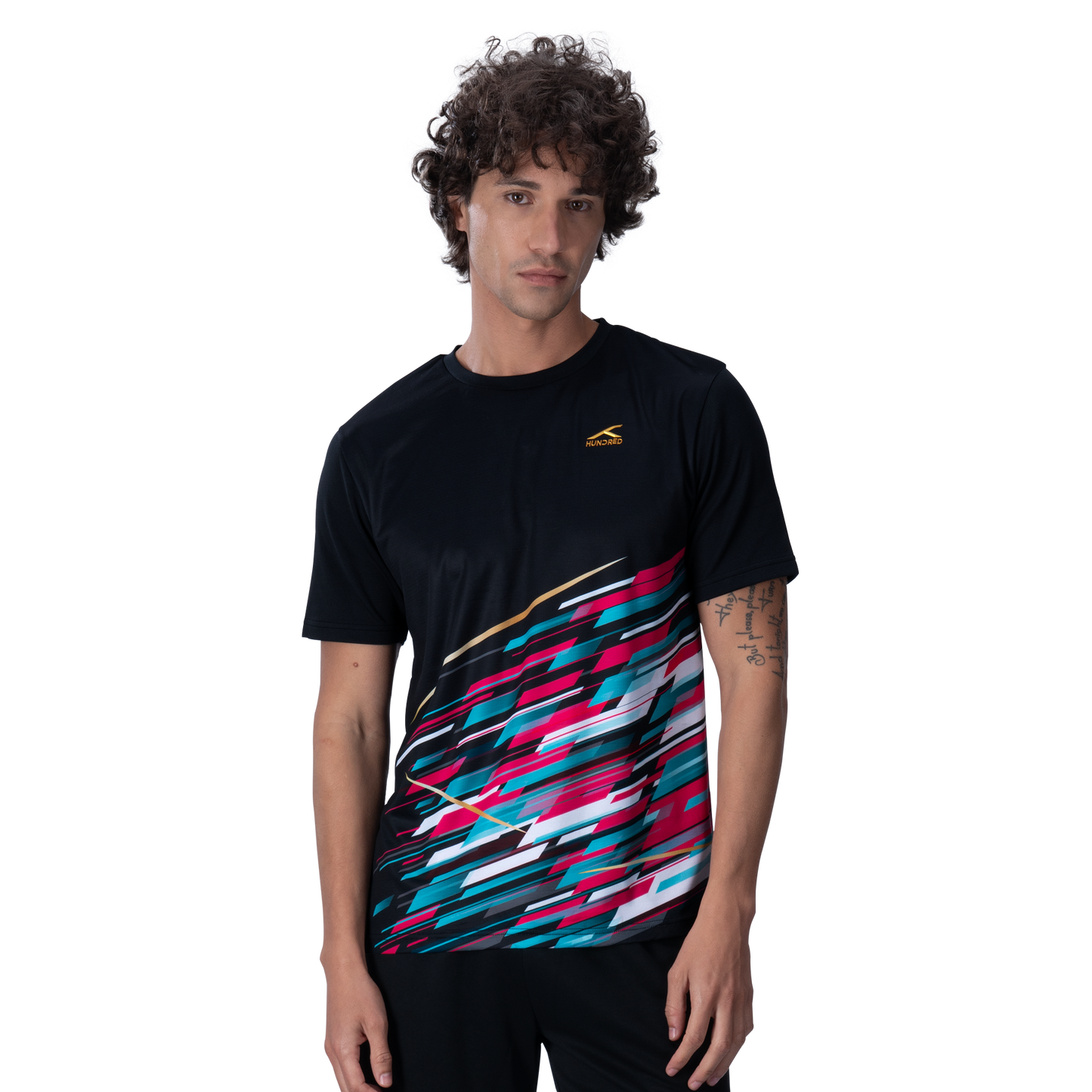 Air Crush T-Shirt - BLACK/GOLD