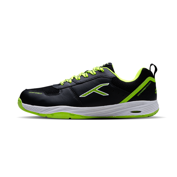 Court Shield-Black/Lime/White