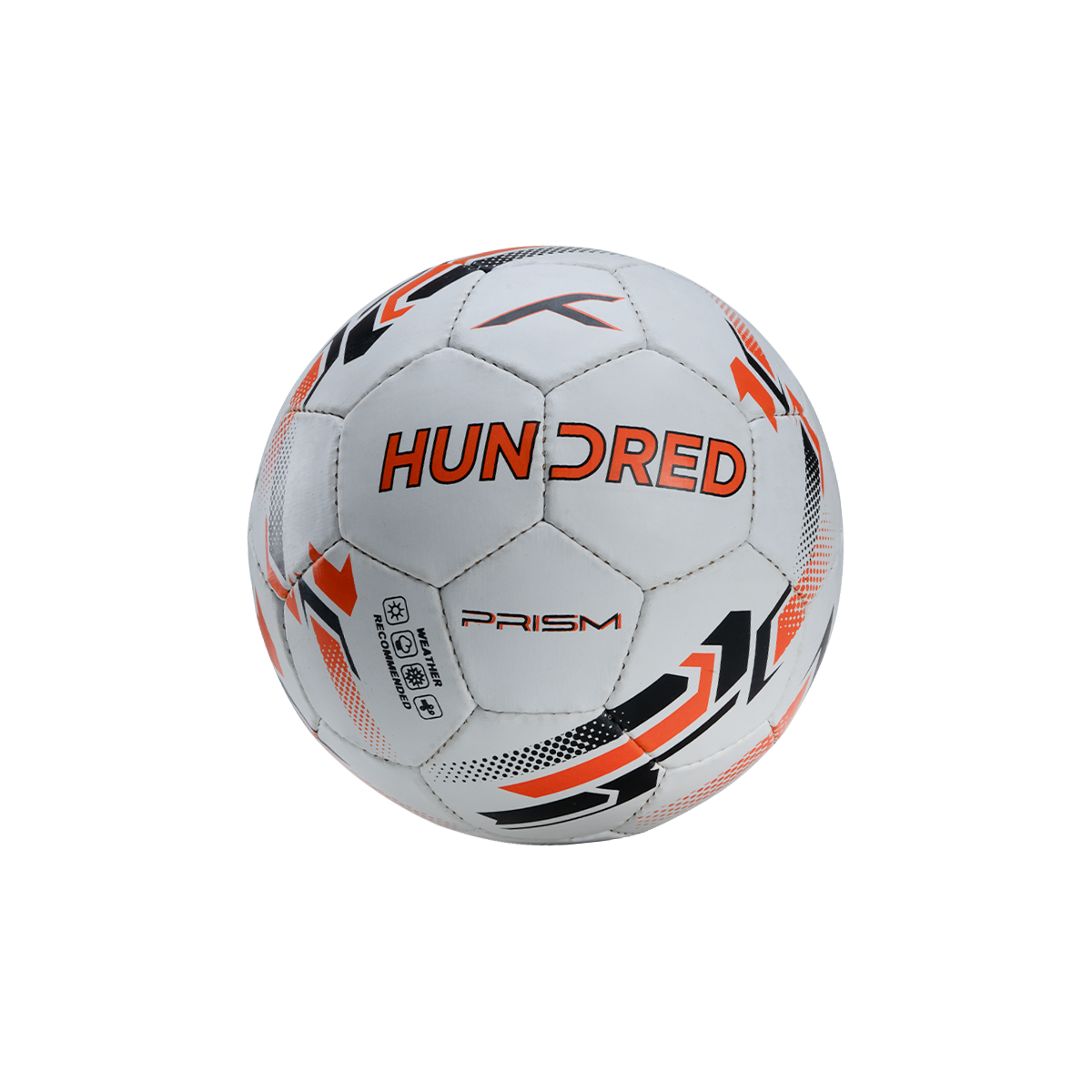 Prism Football - White/Orange/Black