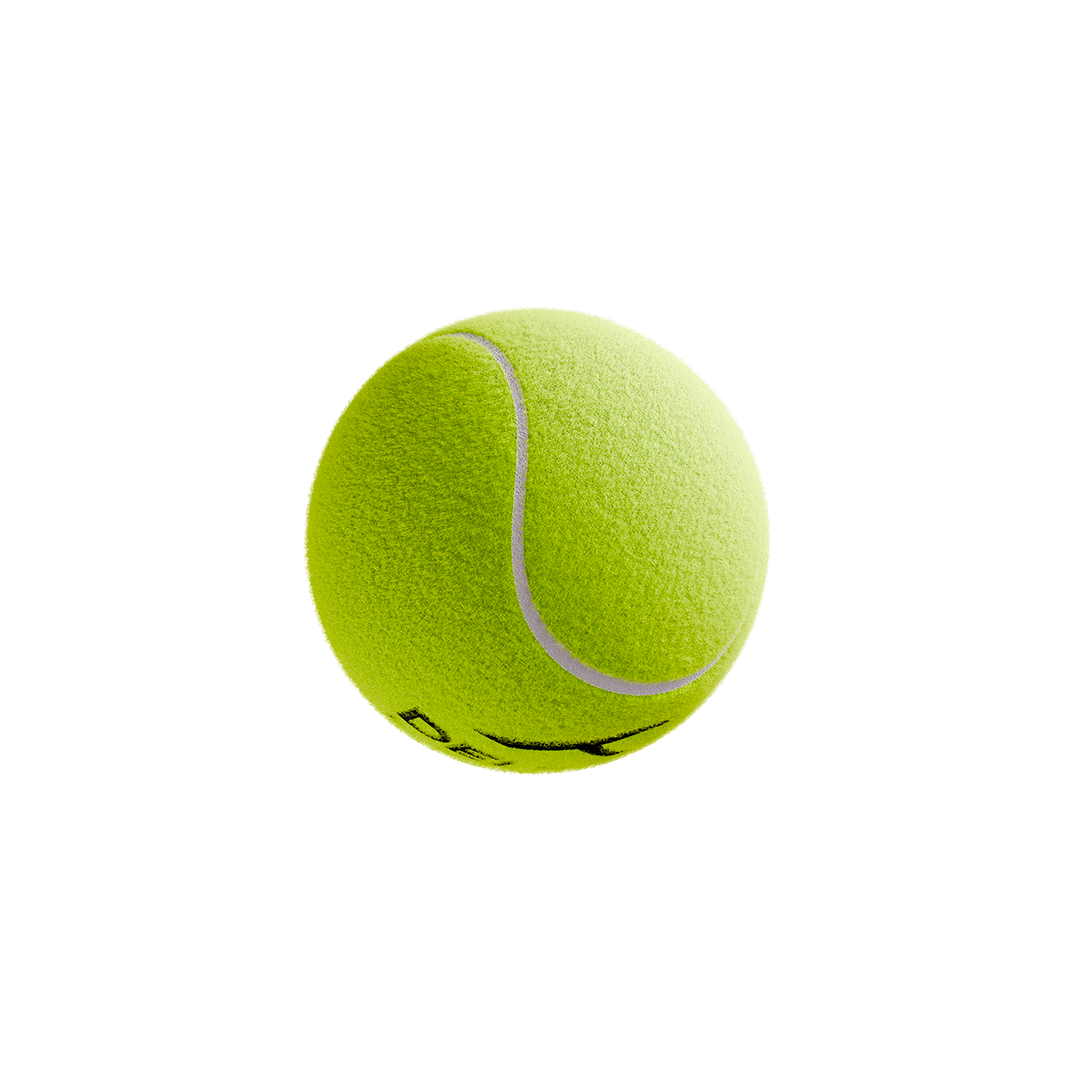 Single Delta 6 Light Cricket Tennis Balls (Pack of 6/Yellow)