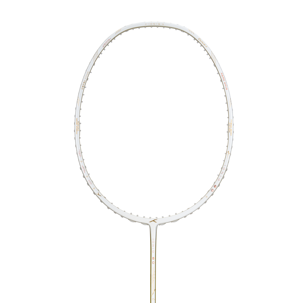 IONIQ 80 LTD - WHITE/GOLD (UNSTRUNG)