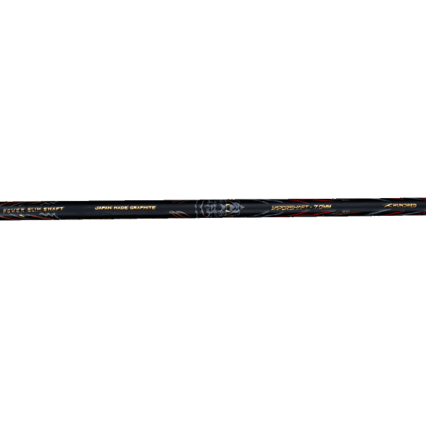 Hundred MegaForce Black Strung Badminton Racket