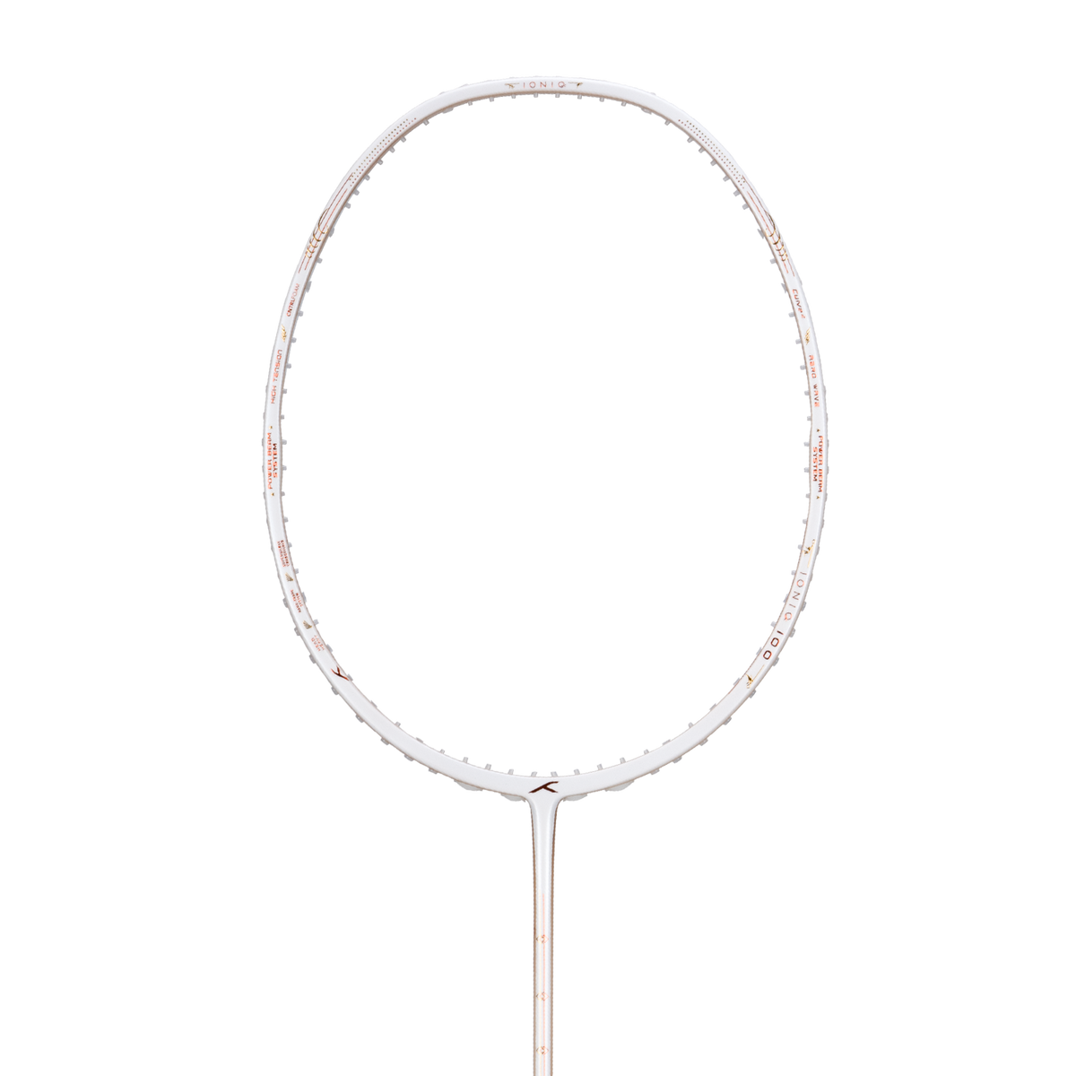 IONIQ 100 LTD - WHITE/GOLD (UNSTRUNG)