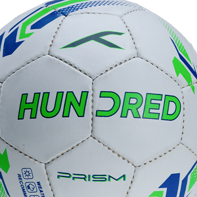Prism Football - White/Blue/Lime