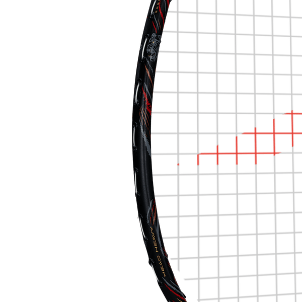 Hundred MegaForce Black Strung Badminton Racket