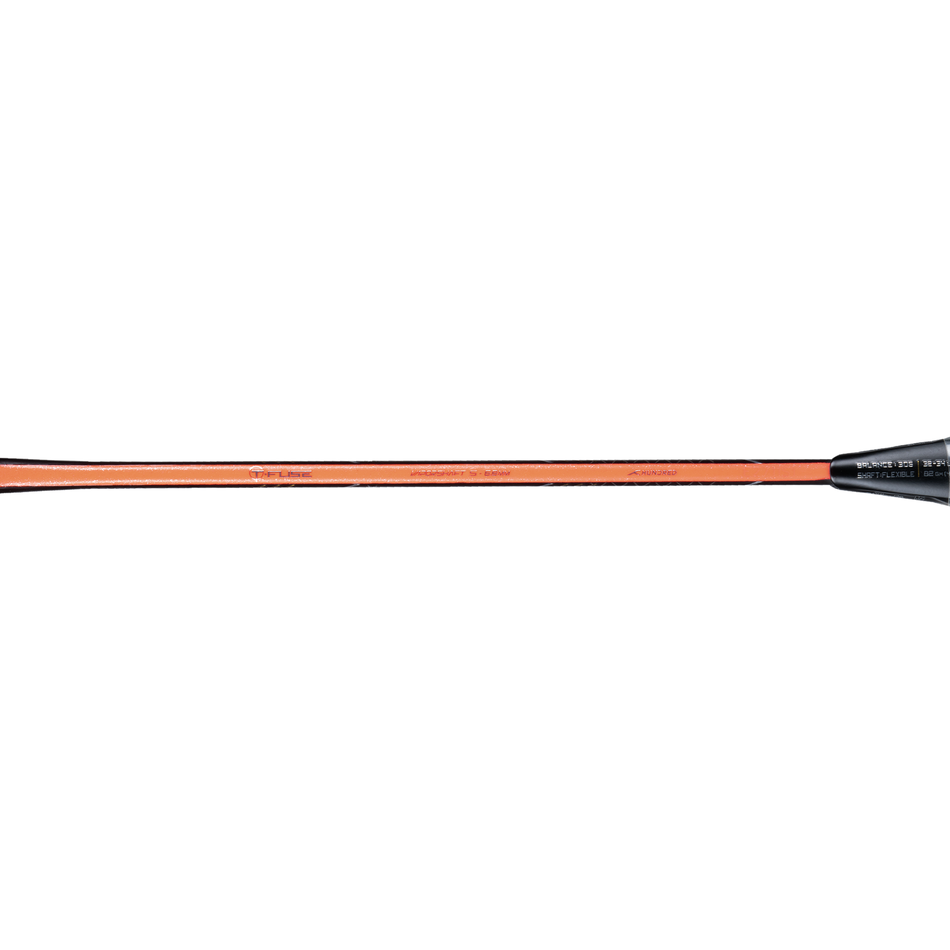 IONIQ 80 LTD - BLACK/ORANGE RED (UNSTRUNG)