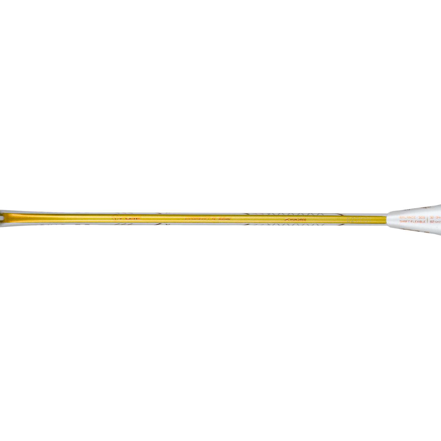 IONIQ 80 LTD - WHITE/GOLD (UNSTRUNG)