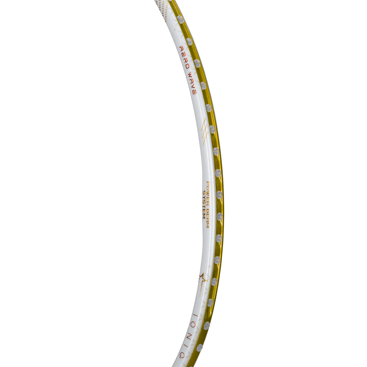 IONIQ 80 LTD - WHITE/GOLD (UNSTRUNG)