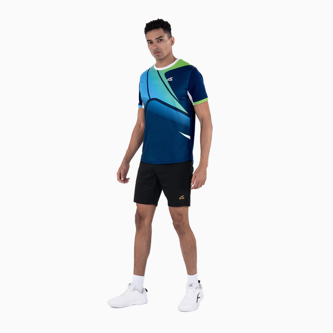Scallop T-Shirt-Navy