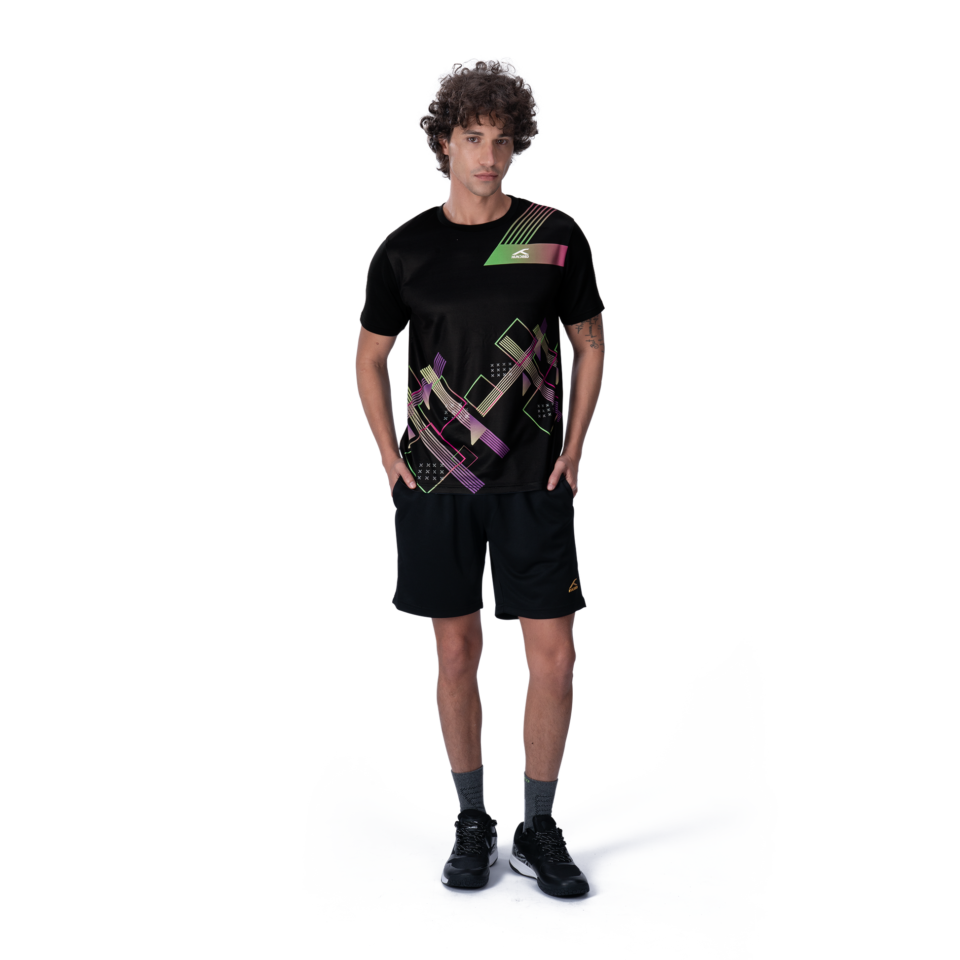 Smash Volt T-Shirt - BLACK