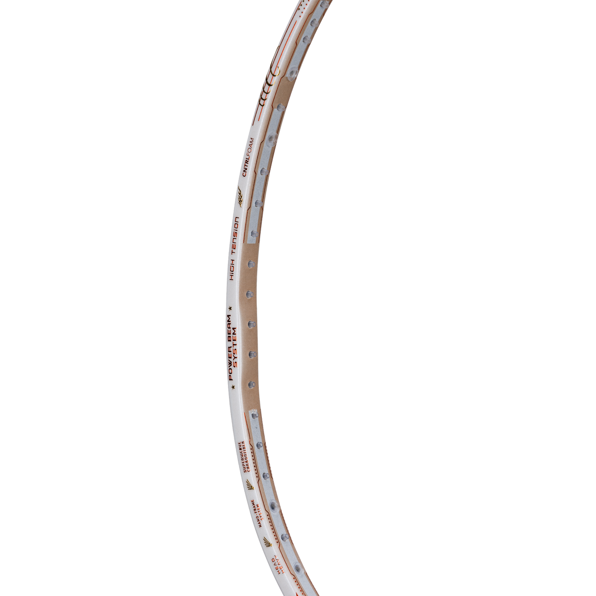 IONIQ 100 LTD - WHITE/GOLD (UNSTRUNG)