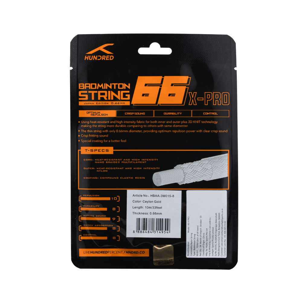 66 X PRO- CEYLON GOLD