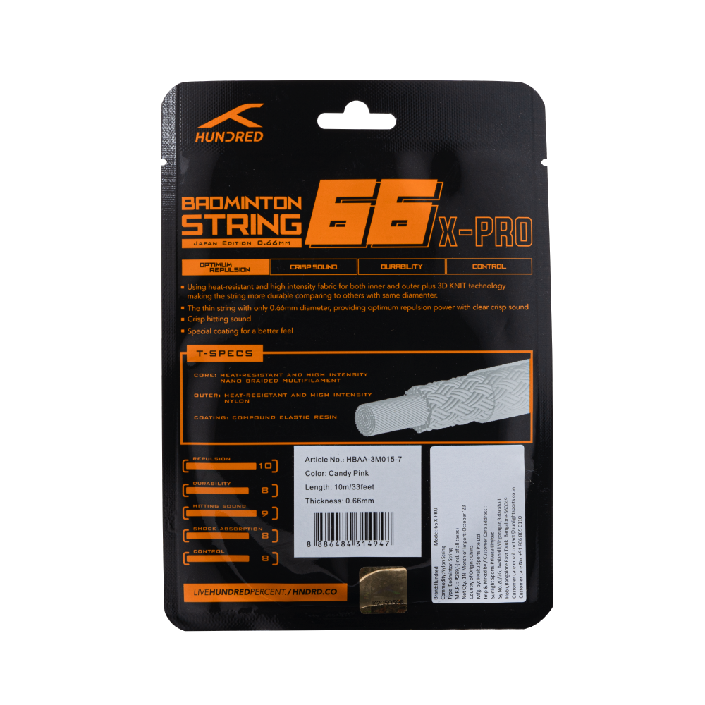 66 X PRO- CANDY PINK