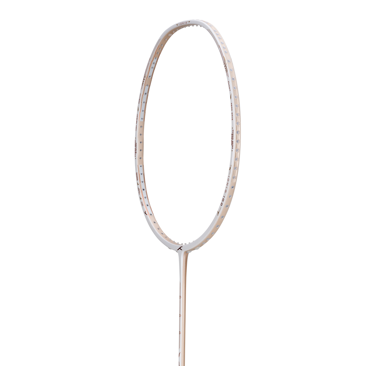 IONIQ 100 LTD - WHITE/GOLD (UNSTRUNG)