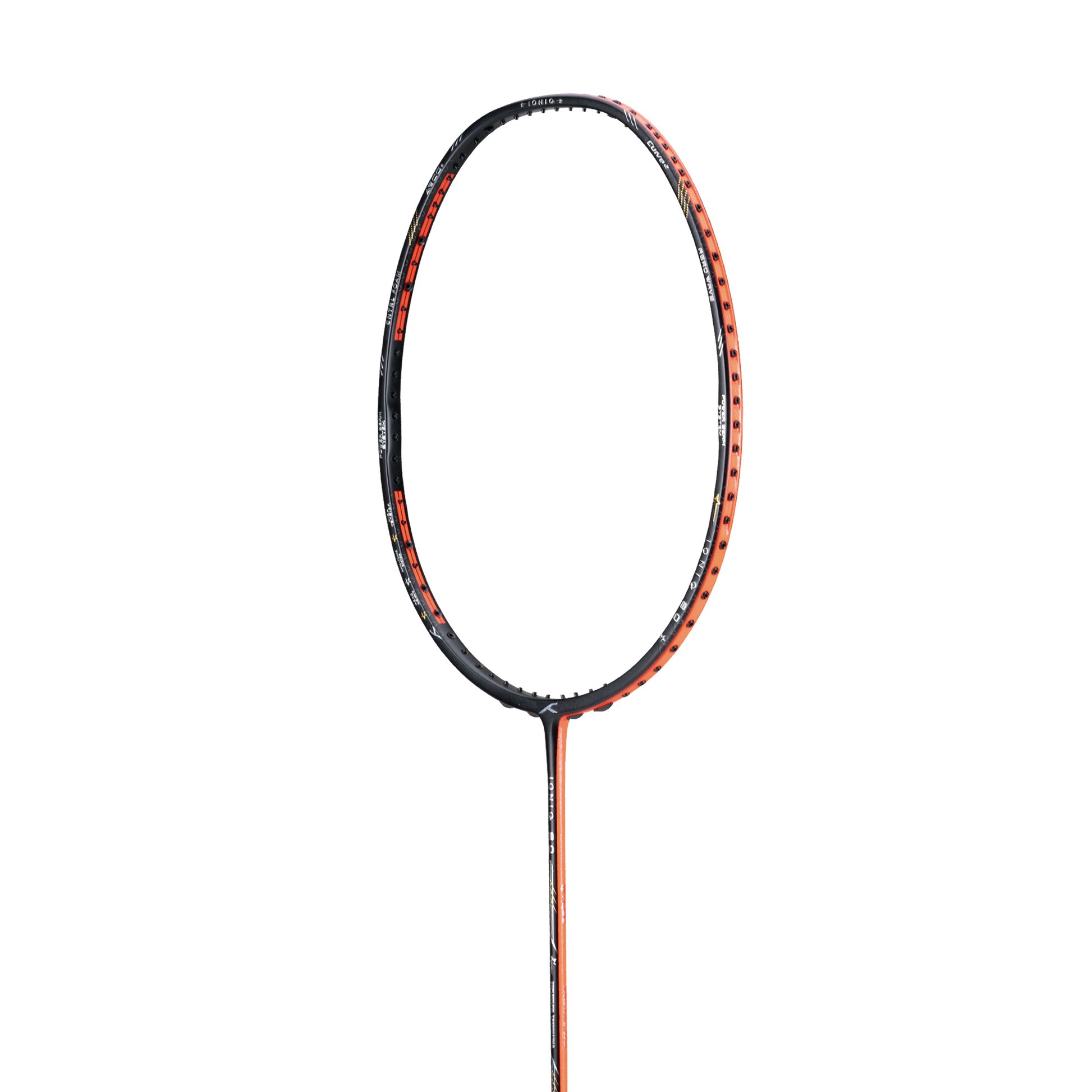 IONIQ 80 LTD - BLACK/ORANGE RED (UNSTRUNG)