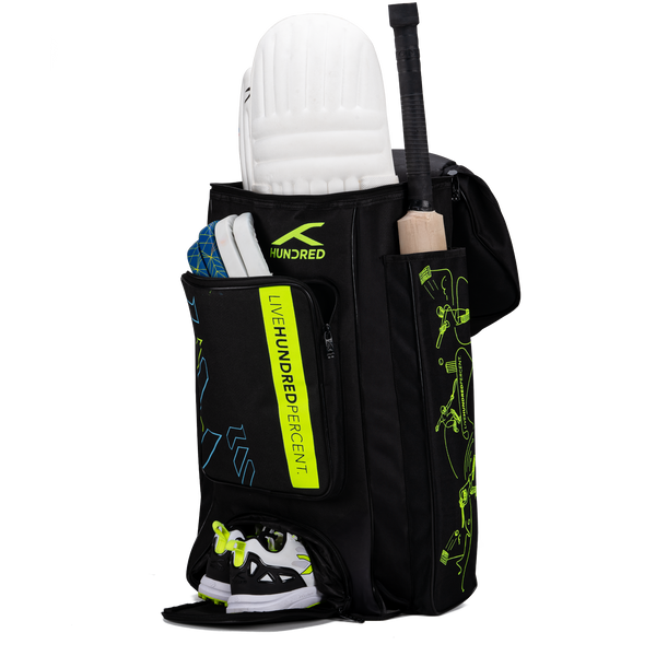 Aspirev Cricket Kitbag (Black)