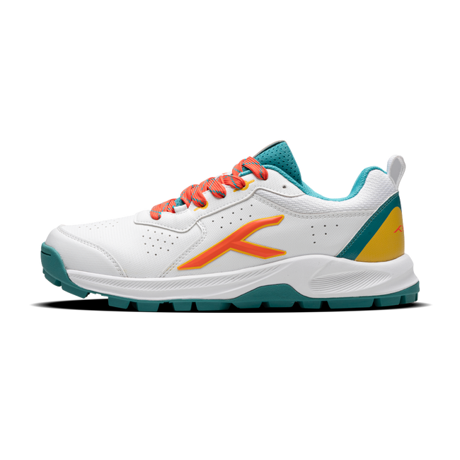 HyperDrive-White/ Light Green/Orange