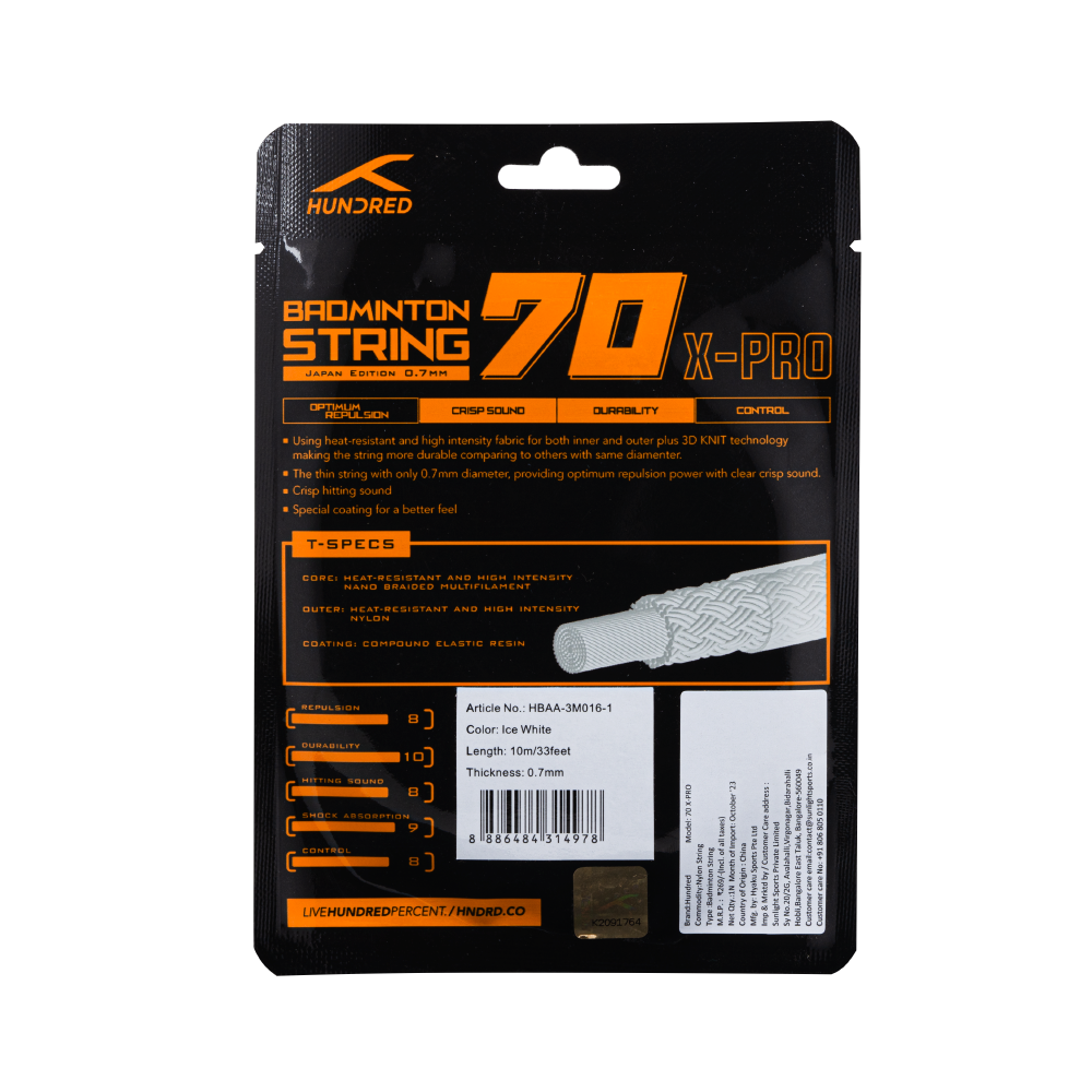 70 X PRO- ICE WHITE