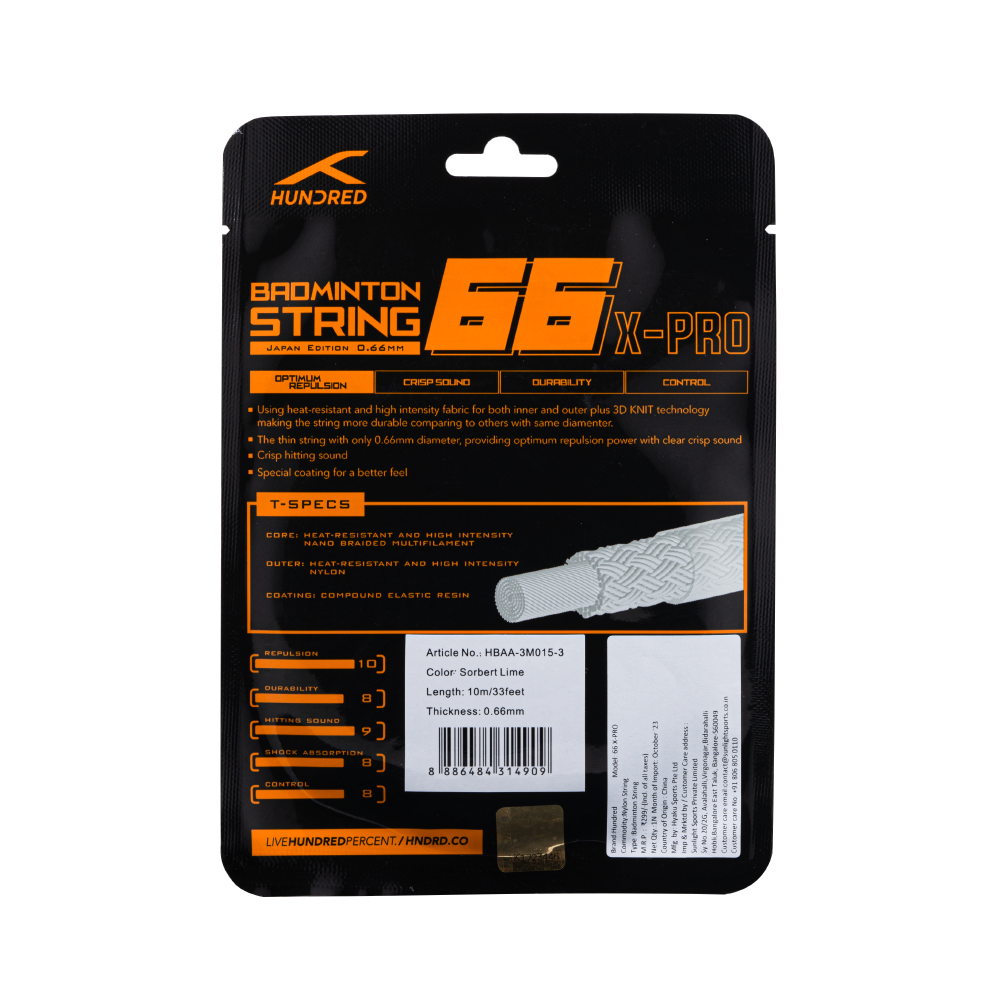 66 X PRO- SORBERT LIME